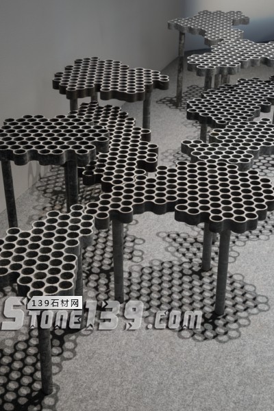 意大利石材展會上的那些大理石藝術品