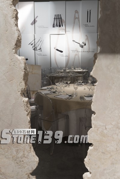 意大利石材展會上的那些大理石藝術品