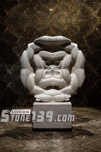 意大利石材展會上的那些大理石藝術品