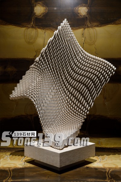 意大利石材展會上的那些大理石藝術品