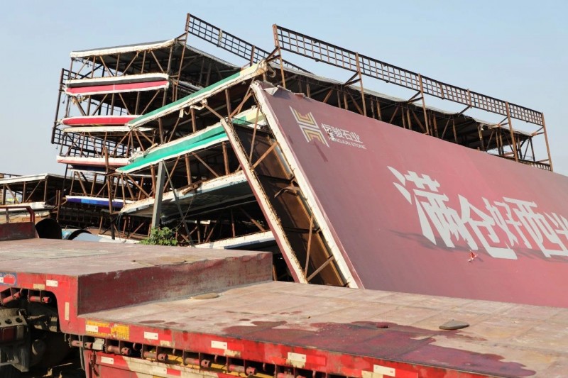 中國石材基地“福建水頭”路邊違規廣告牌整治行動