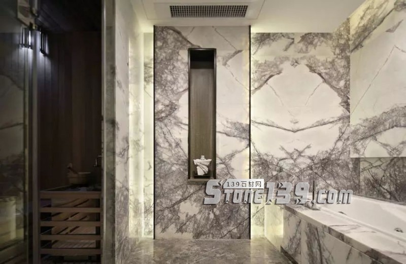 廚衛空間的大理石裝飾設計欣賞