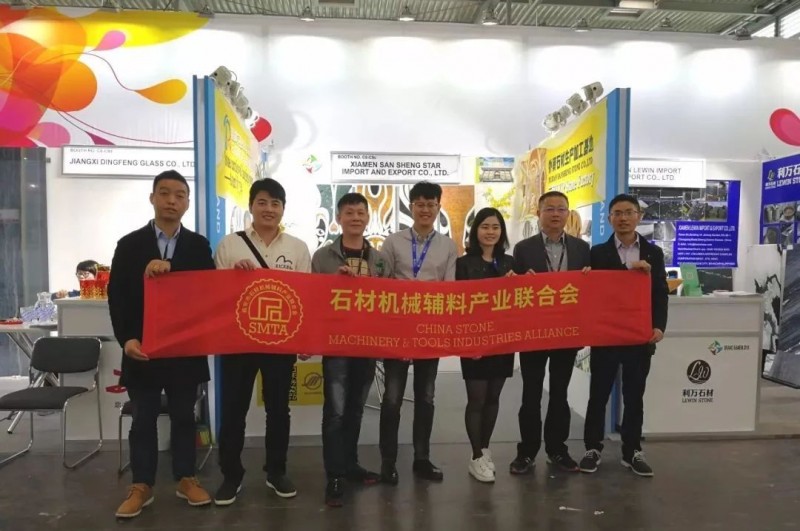 石材機械輔料產業(yè)聯合會首次亮相意大利維羅納石材展