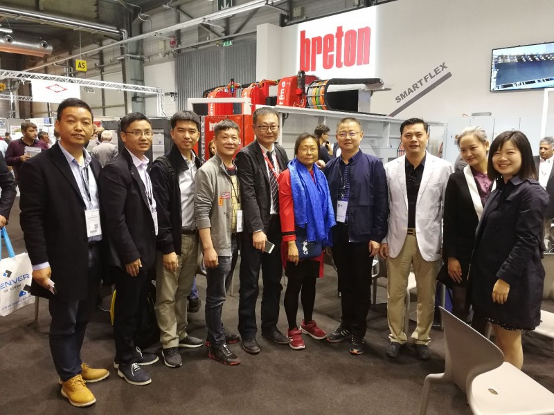 石材機械輔料產業(yè)聯合會首次亮相意大利維羅納石材展