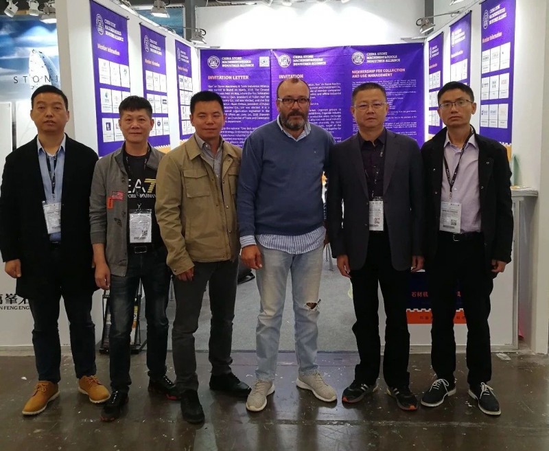 石材機械輔料產業(yè)聯合會首次亮相意大利維羅納石材展