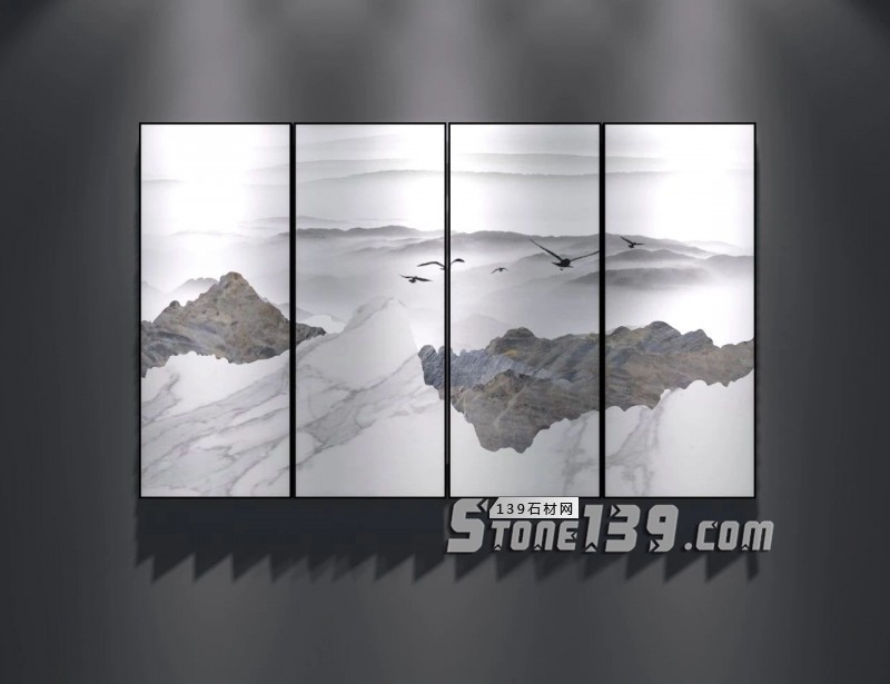 大理石裝飾畫 | 如詩的感情，如畫的意境