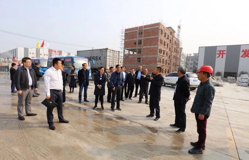 湖北黃岡政協委員蒞臨中部(麻城)石材循環經濟產業園調研!