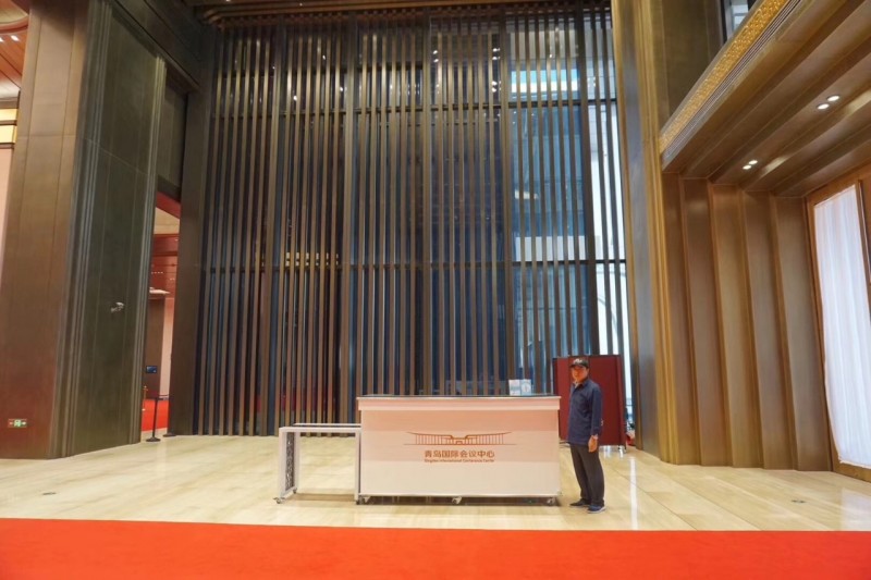 康利石材經典工程|青島上海合作組織成員國元首理事會主會場