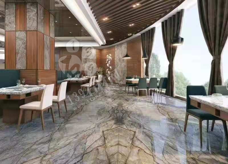 諾曼底灰大理石應用案例