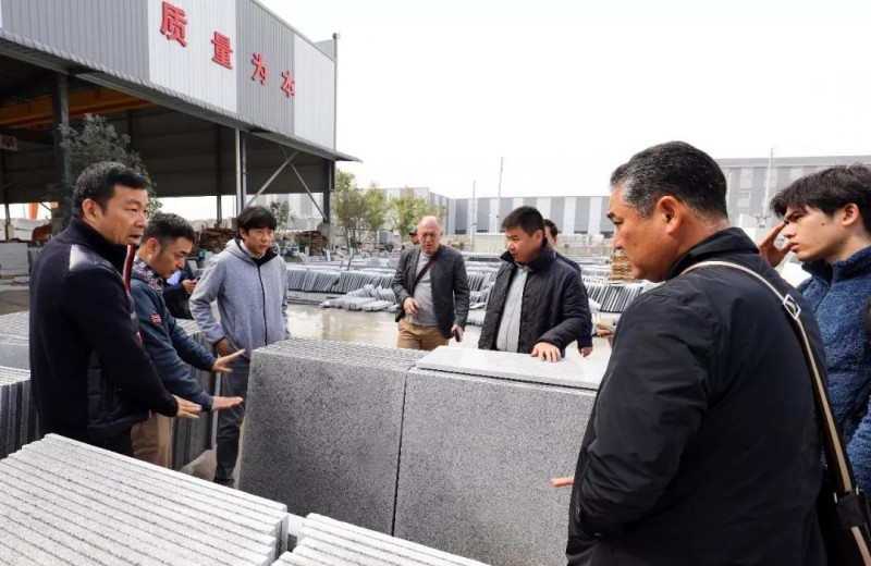 日本石材考察團蒞臨中部（麻城）石材循環經濟產業園考察交流！