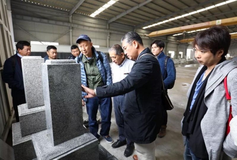 日本石材考察團蒞臨中部（麻城）石材循環經濟產業園考察交流！