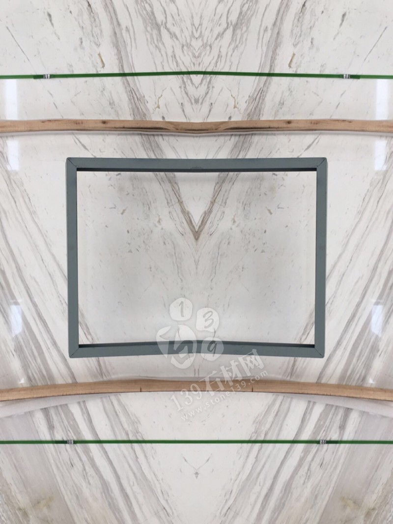 爵士白大理石對拼效果