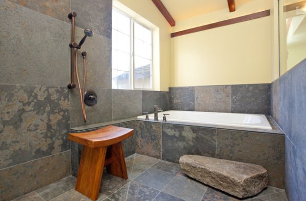 這樣的大理石衛浴 讓沐浴成為一件快樂的事情