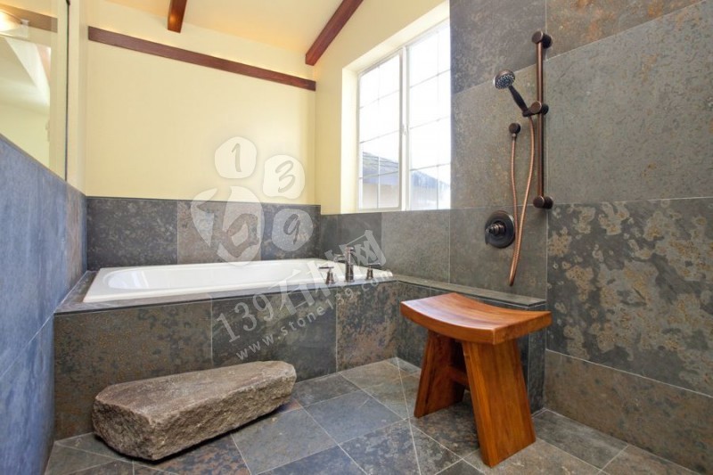 這樣的大理石衛浴 讓沐浴成為一件快樂的事情