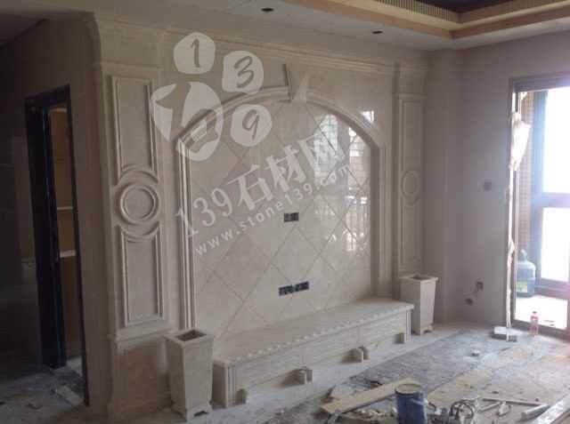 路易十三米黃大理石(拿鐵米黃)