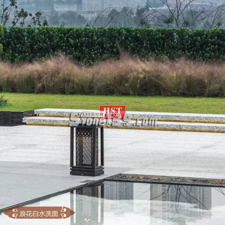 重慶龍湖椿山別墅景觀浪花白水洗面應用案例 重慶龍湖椿山別墅景觀浪花白水洗面應用案例