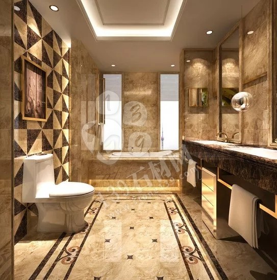 大理石瓷磚的10種經典鋪貼方案