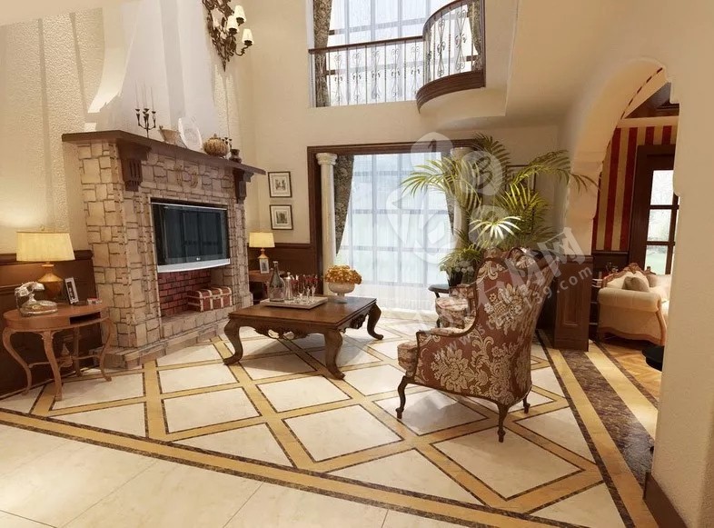 大理石瓷磚的10種經典鋪貼方案