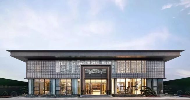 長沙綠白黑大理石設計裝飾案例