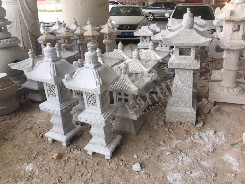 夜晚會發光的石雕產品