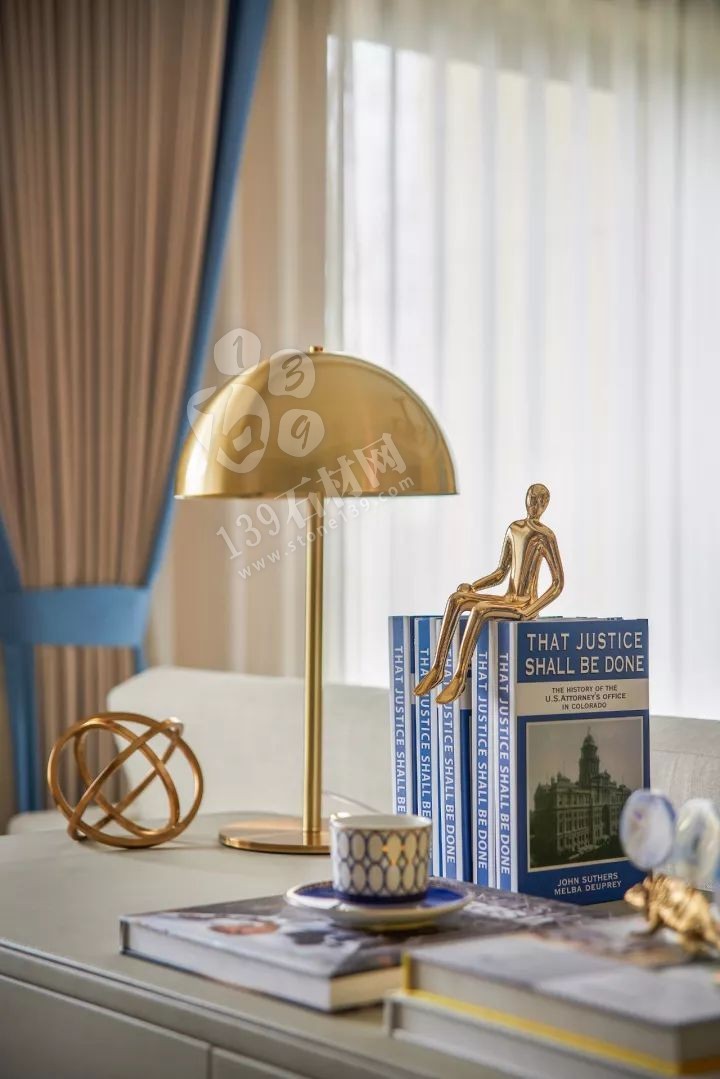 黃銅與大理石的組合 打造家居時尚