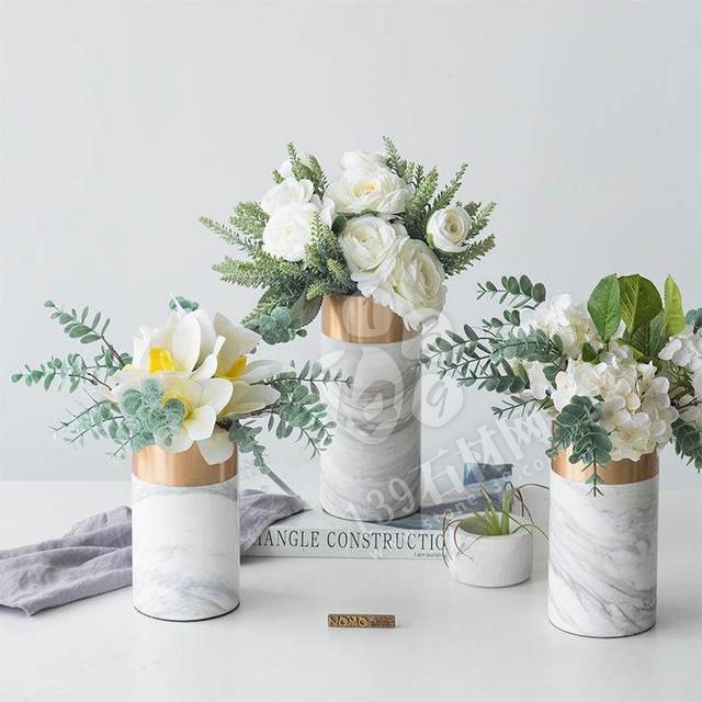 黃銅與大理石的組合 打造家居時尚