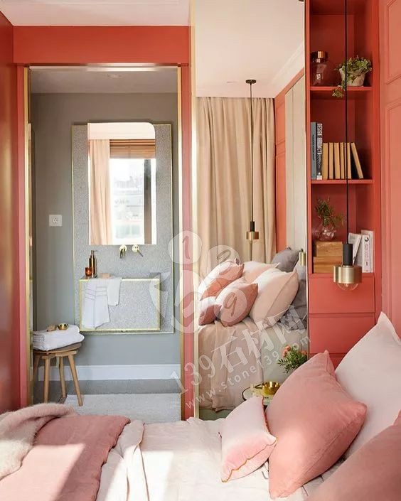 2019年流行的“珊瑚橘”主打色調