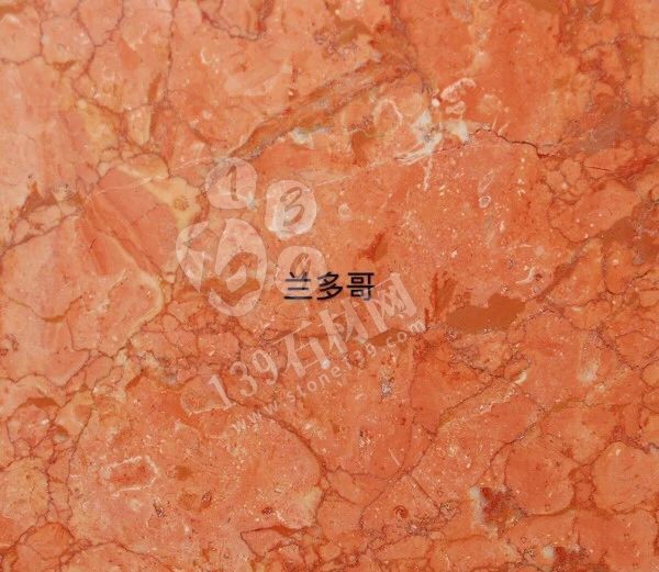 或許這些橙紅色的大理石會熱銷 因為2019年流行“珊瑚橘”主色調