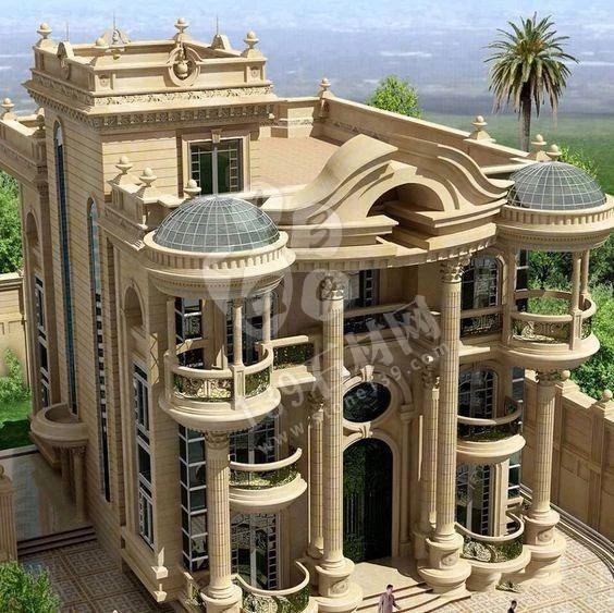 別墅門頭設計應用案例欣賞