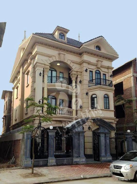 別墅門頭設計應用案例欣賞