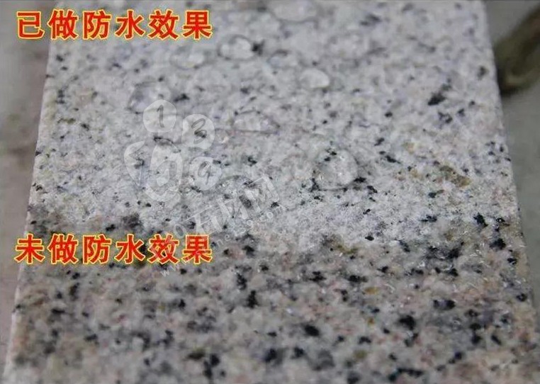 石材紋理處呈現水印,怎么處理? 石材表面有水印