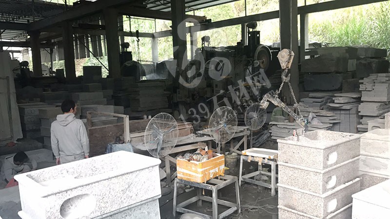 福建漳州洗衣池工廠樂晨石材批發花崗巖一體洗衣池