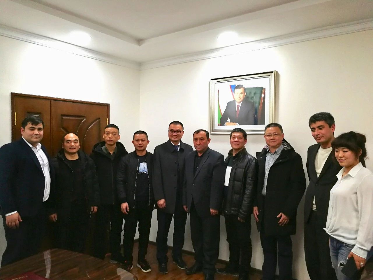 南安市石材機械輔料產業聯合會一行到訪烏茲別克斯坦