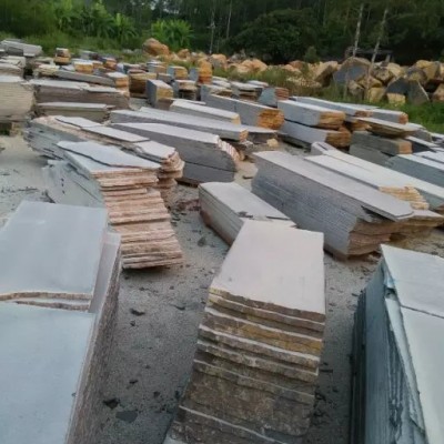 廣西黑色花崗巖廠家批發 廣西博白黑火燒面異形板