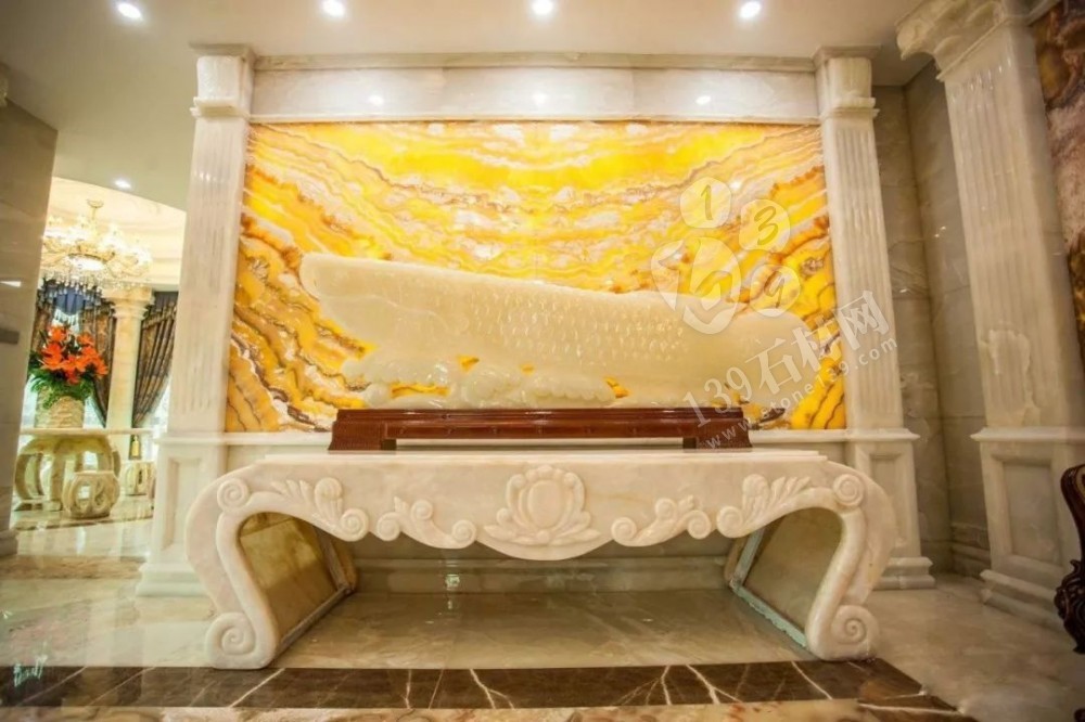 玉石豪宅內部裝飾 百億石材豪宅