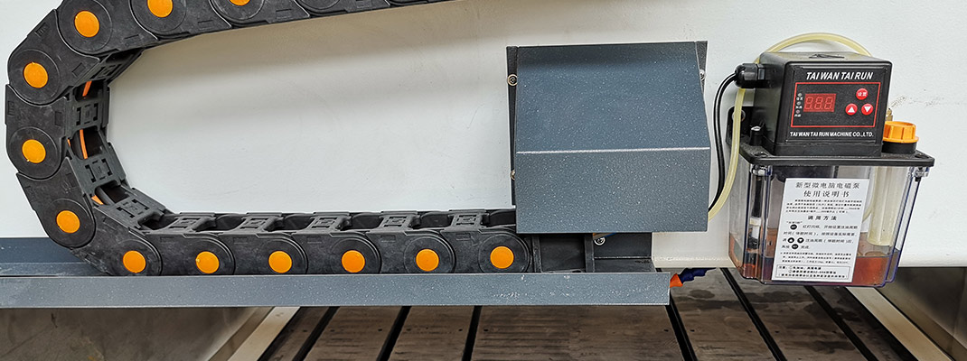 雙頭石材雕刻機自動潤滑