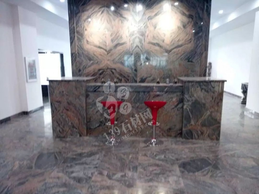 中國幻彩紅石材(幻彩印象)花崗巖大板介紹