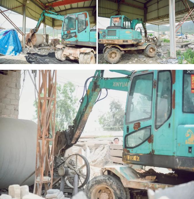 南安市石井鎮“重拳出擊”:取締“三無”石材加工廠,拆除面積總計1670平方米