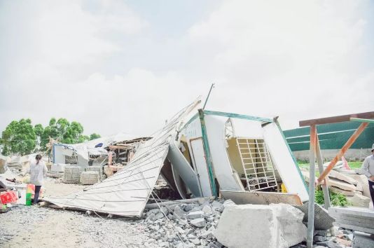 南安市石井鎮“重拳出擊”:取締“三無”石材加工廠,拆除面積總計1670平方米