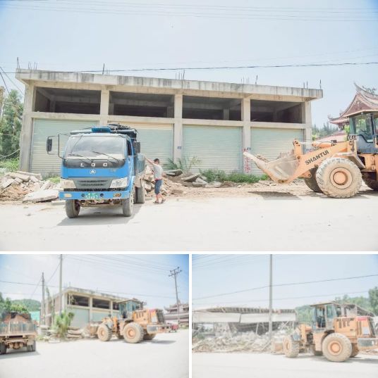 南安市石井鎮“重拳出擊”:取締“三無”石材加工廠,拆除面積總計1670平方米