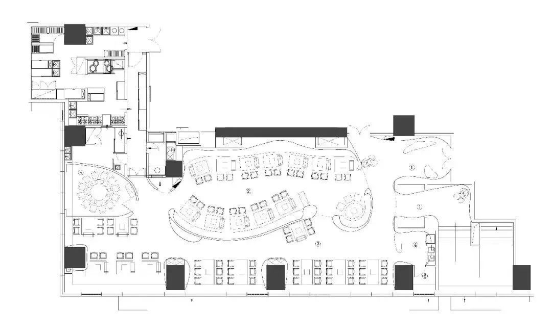 帶您看看上海一家時(shí)尚火鍋餐廳用“爵士白大理石”打造的內(nèi)裝視覺