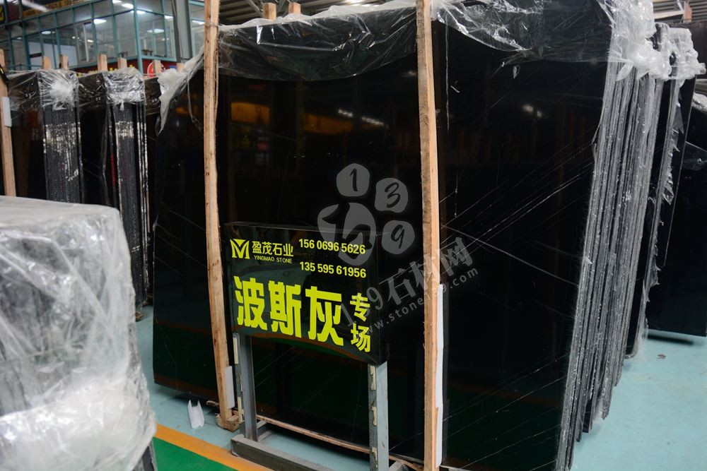 廣西黑白根大理石水頭大板現貨