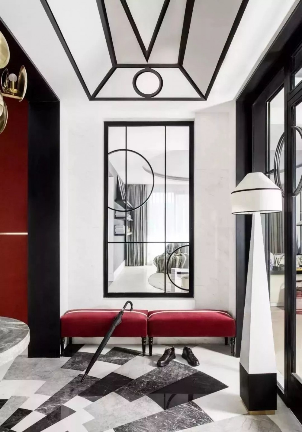 另類石材設(shè)計(jì),大理石拼花還可以這樣設(shè)計(jì)著拼