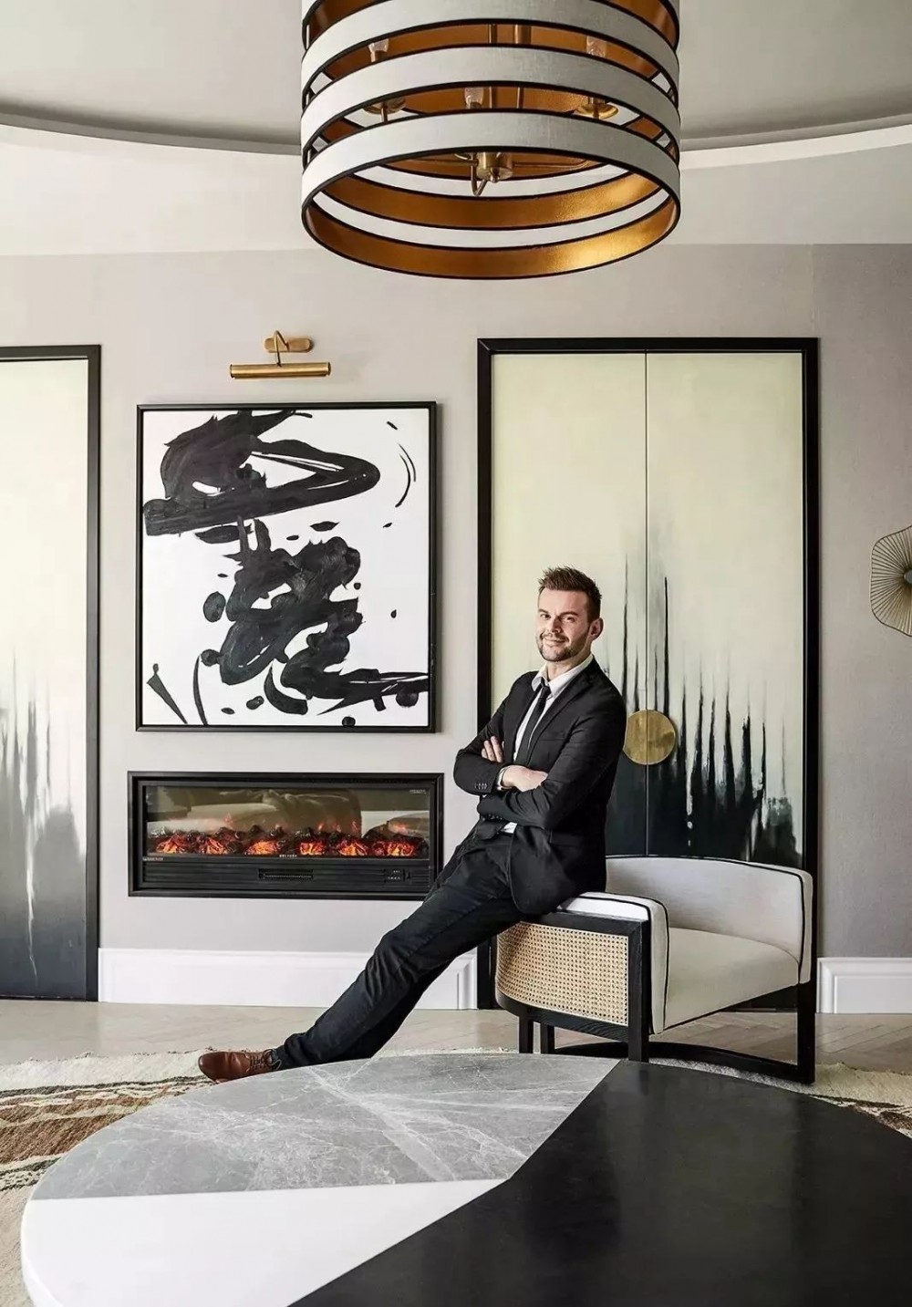 另類石材設(shè)計(jì),大理石拼花還可以這樣設(shè)計(jì)著拼