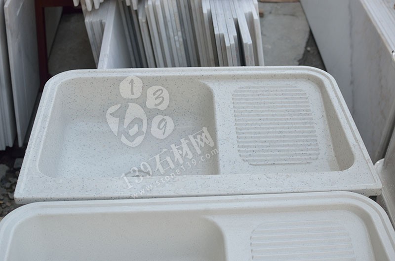 華信石材 石英石洗衣池產品
