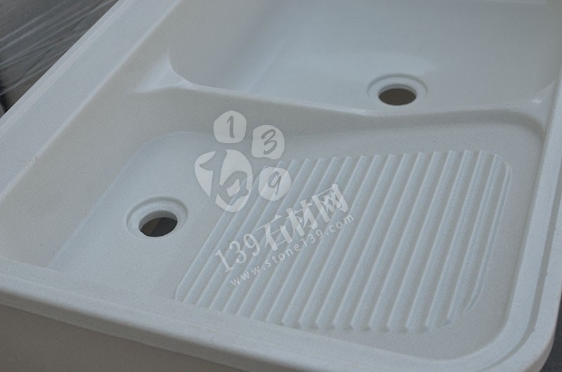 華信石材 石英石洗衣池產品