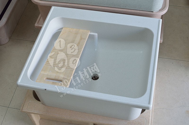 華信石材 石英石洗衣池產品