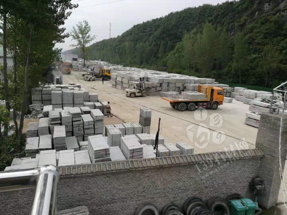 【河南內鄉永發石材廠】年產5000立方米梨花白花崗巖板材及配套產品