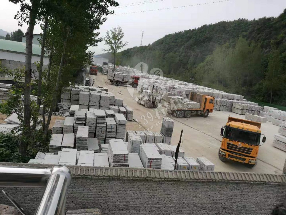 【河南內鄉永發石材廠】年產5000立方米梨花白花崗巖板材及配套產品