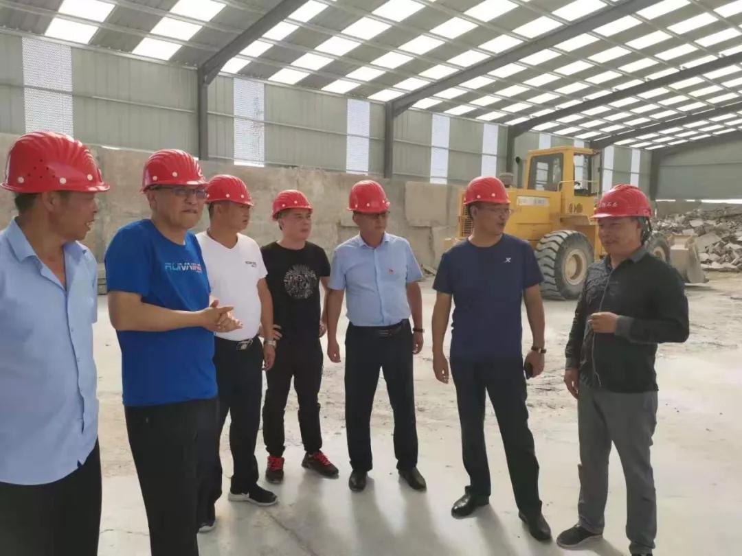 內蒙古吉蘭泰鎮對石材園區開展實地檢查